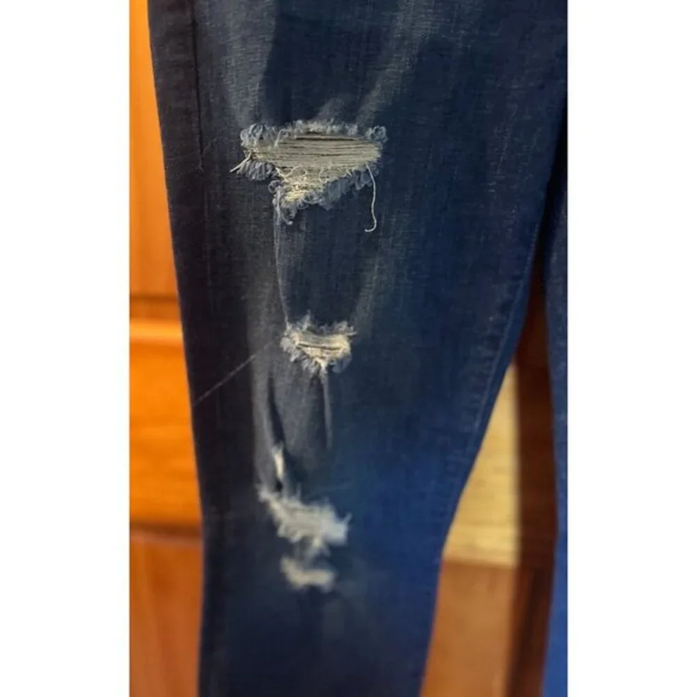 J Brand‎ Women's Cropped Distressed Skinny Jeans Size 30/10